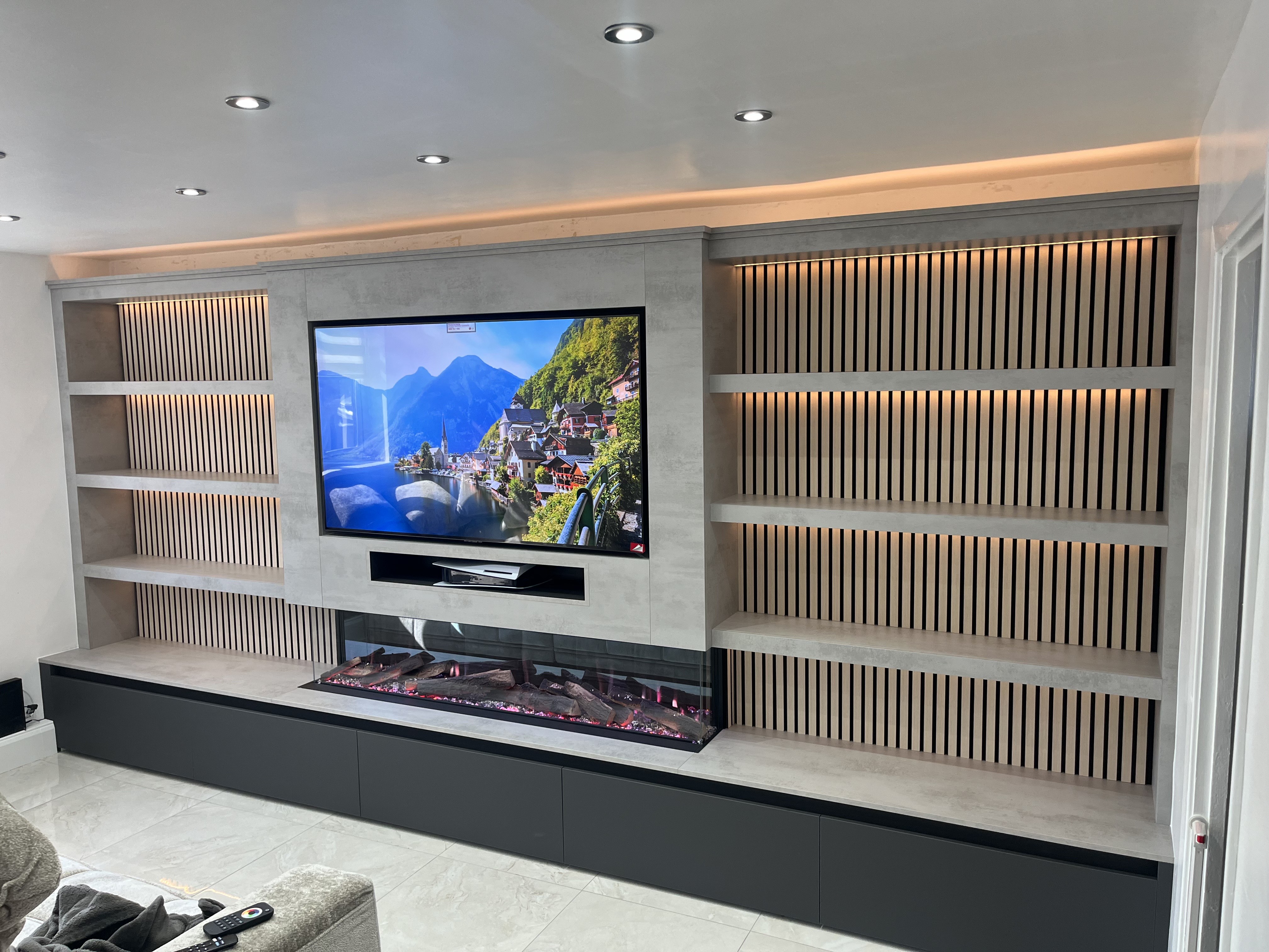 Andrew media wall